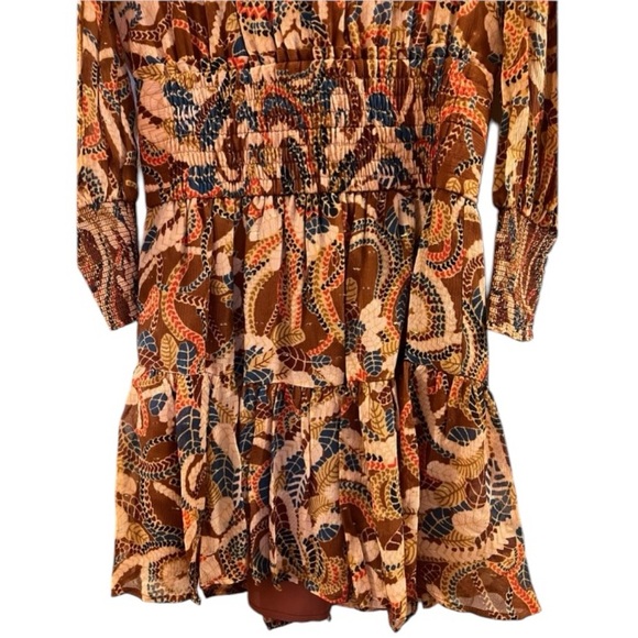 13. A.L.C. Silvie abstract-print mini dress - Picture 14 of 16